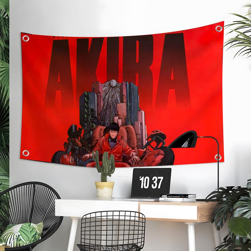 Outdoor Camping Anime - Fajne anime A-akira Cyberpunk Flagi Kemping