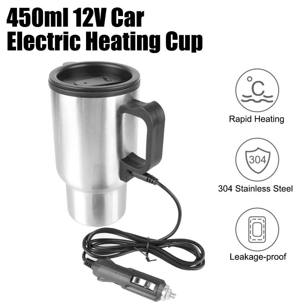 Outdoor Camping Kettle - Elektryczny podgrzewany czajnik samochodowy Camping Travel