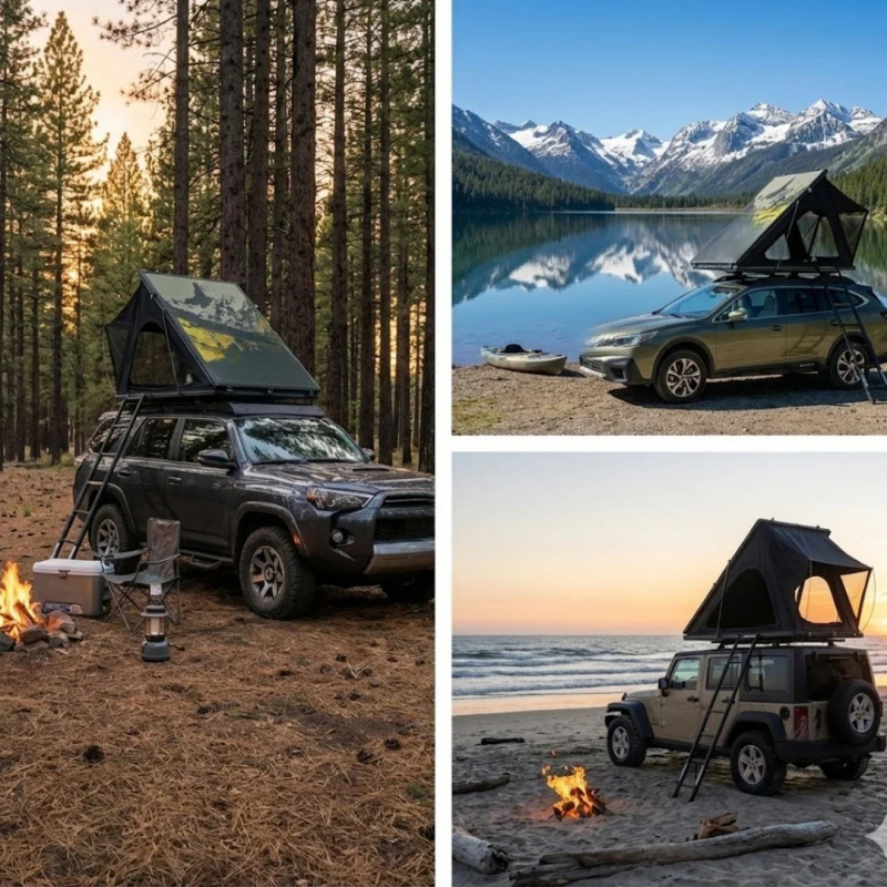 Outdoor Camping Car Tent - Fabrycznie Nowe - Wysokiej Jakości Wodoodporny,