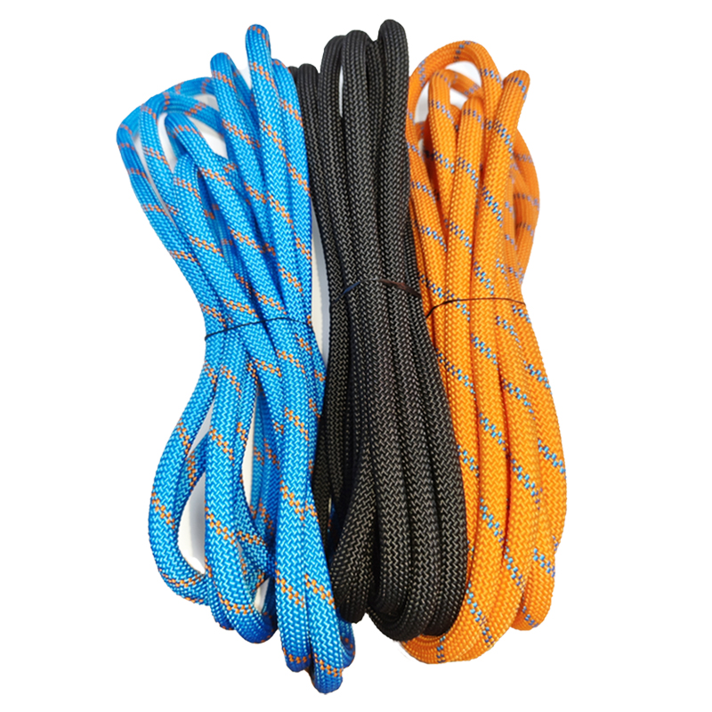 Outdoor Camping Gazebo - Niebiesko-pomarańczowy paracord o średnicy 10mm, długość
