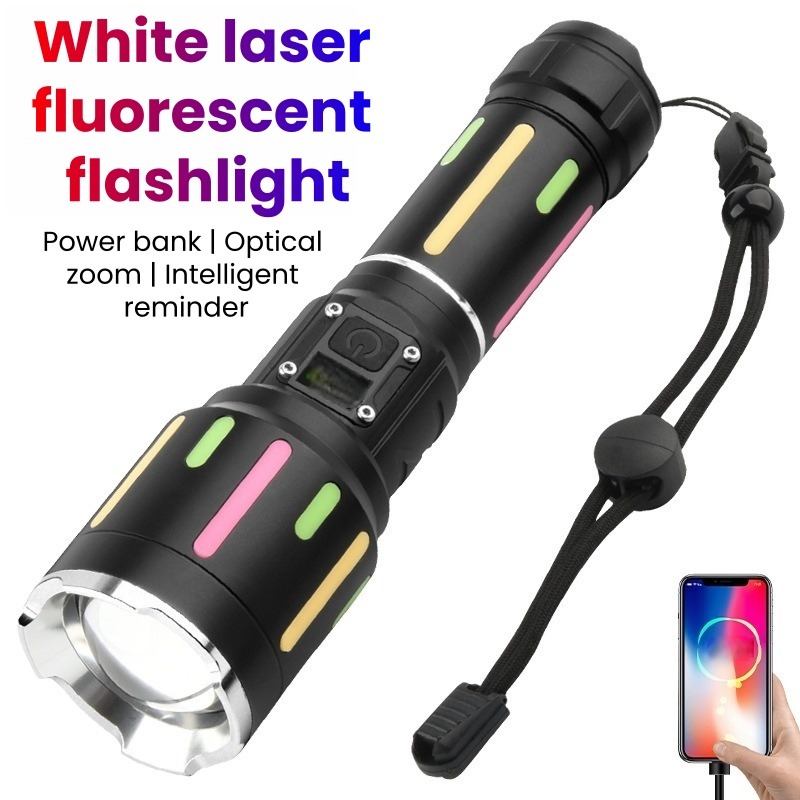 Outdoor Camping Hiking - Wysokiej Mocy Biała Latarka Fluorescencyjna z