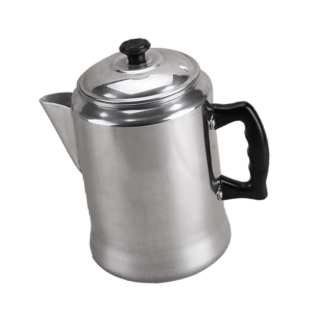 Outdoor Camping Kettle - Czajnik kempingowy z aluminium, perkolator do