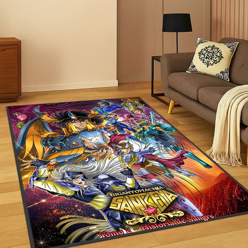 Outdoor Camping Anime - Dywanik z motywem anime Saint Seiya,