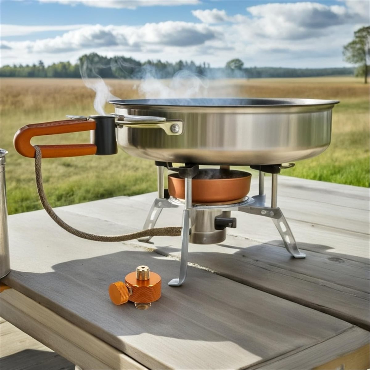 Outdoor Und Camping - Adapter do kuchenki gazowej z szybkozłączką,