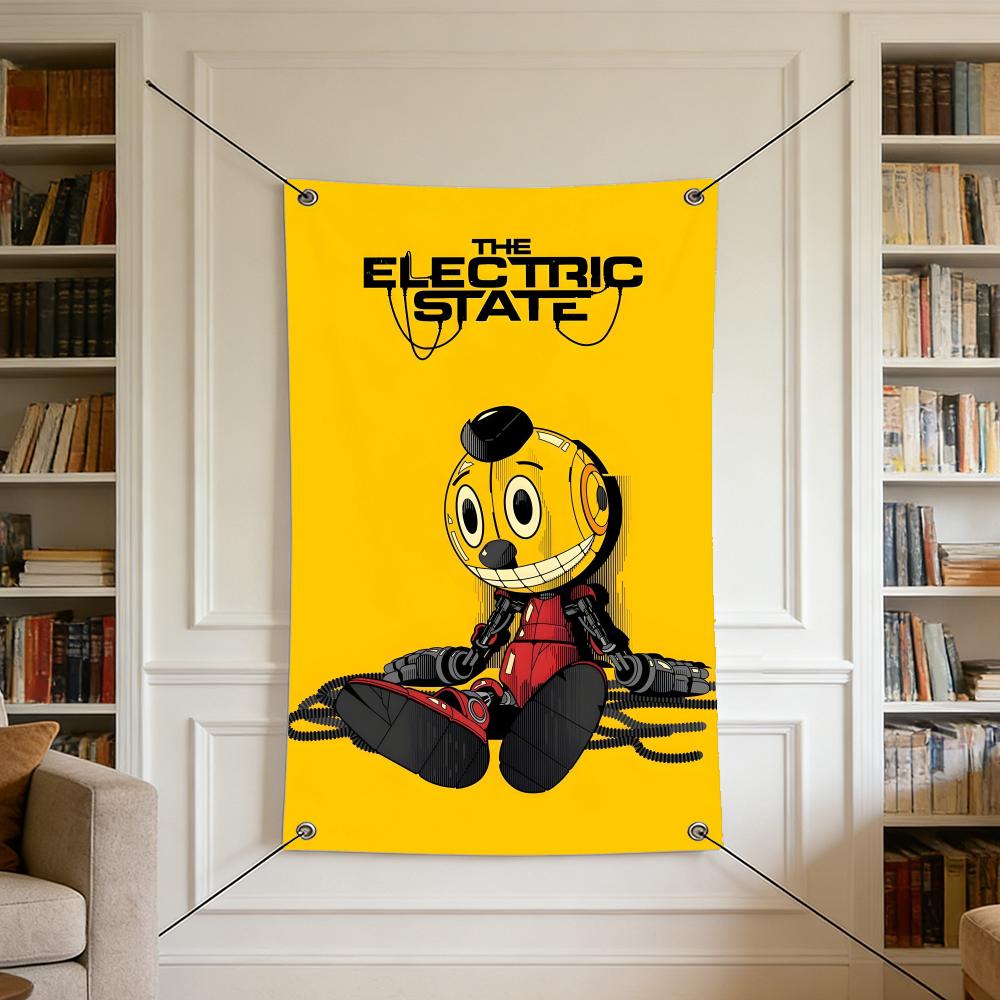 Outdoor Camping Movies - Flagi z filmu The Electric State