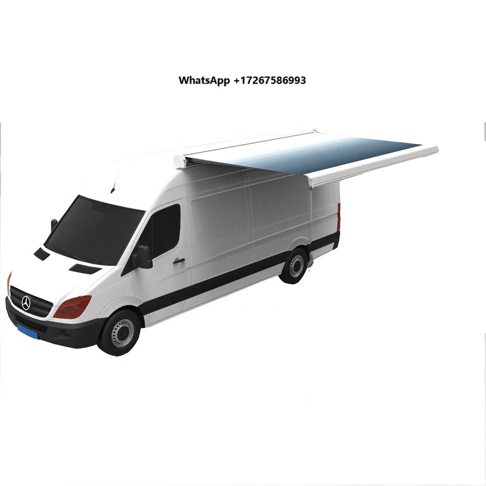Outdoor Camping Awning - Mocna Rama Pełna Kasetowa Markiza Dachowa