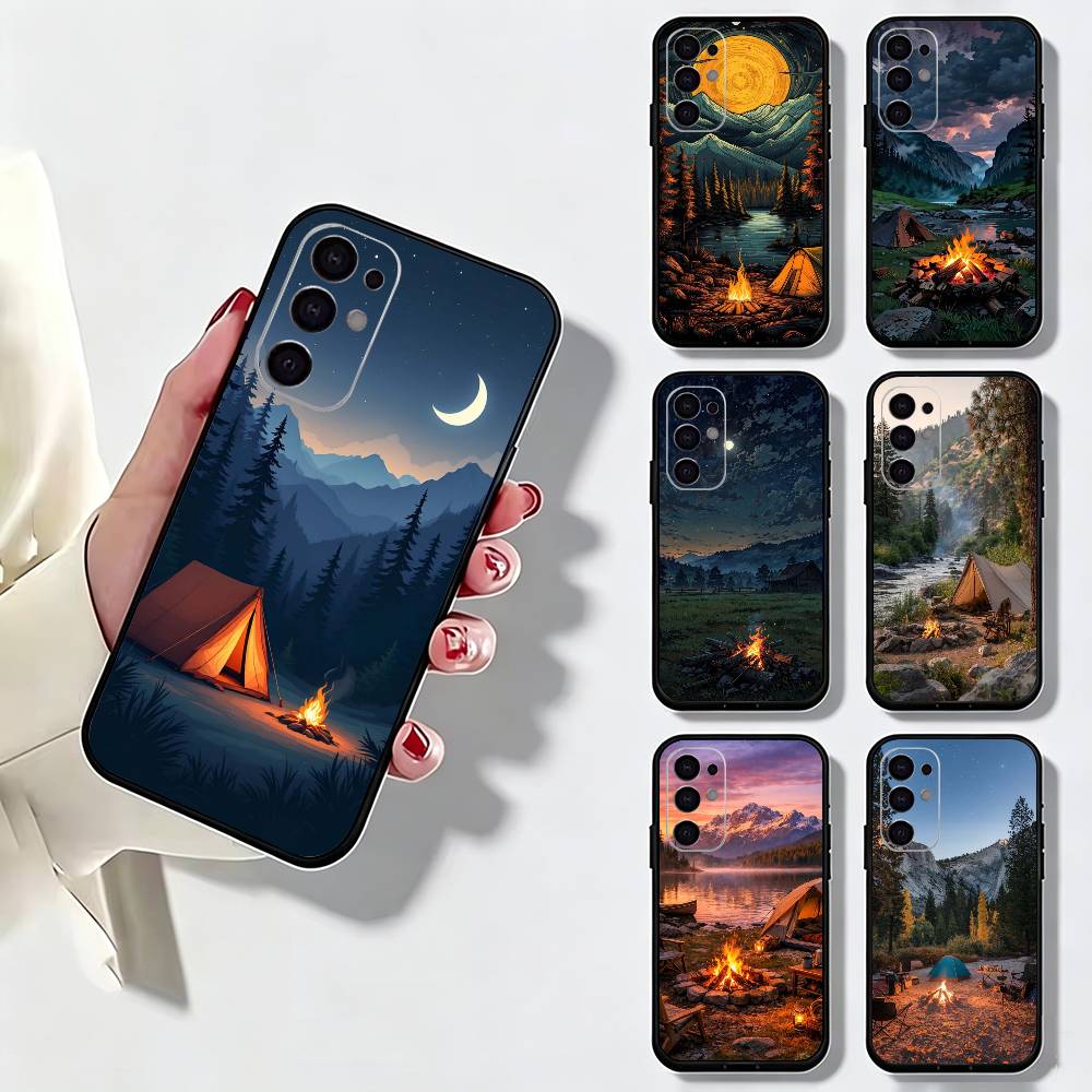 Outdoor Camping Anime - Etui na telefon Mountain Nature Outdoor