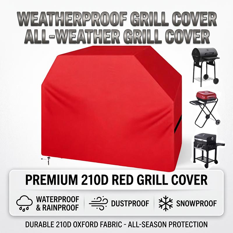 Outdoor Camping Trolley - Pokrowiec na grill 210D, pyłoszczelny, wodoodporny,