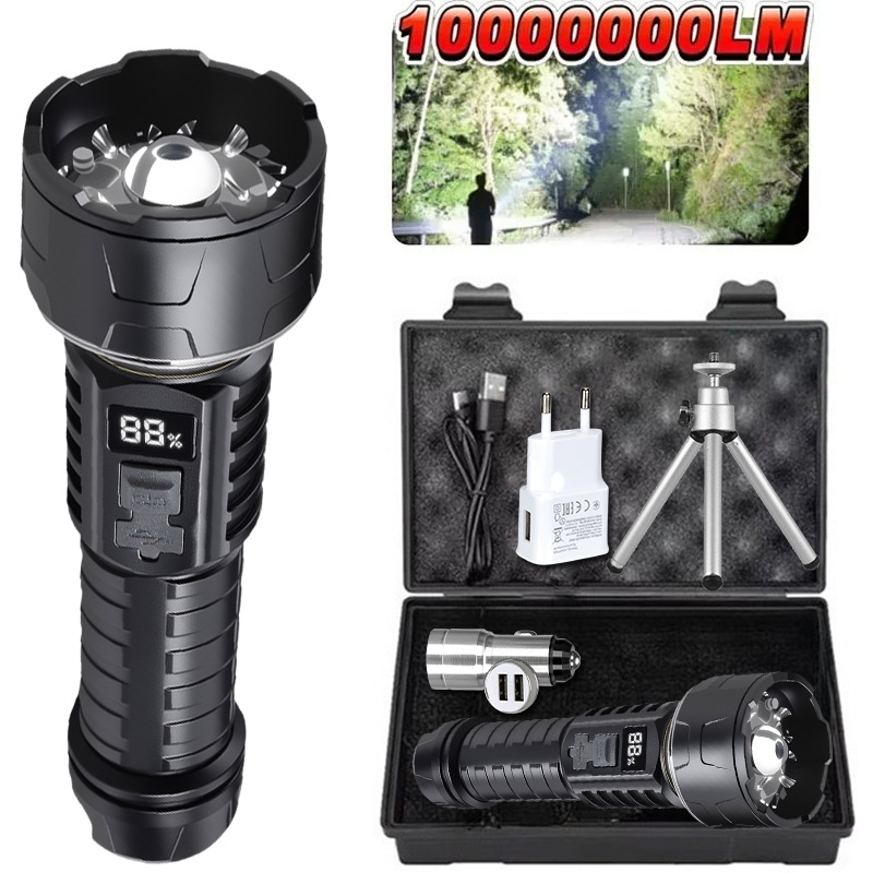 Outdoor Camping Hiking - Latarka COB LED Akumulatorowa Lampa Kempingowa