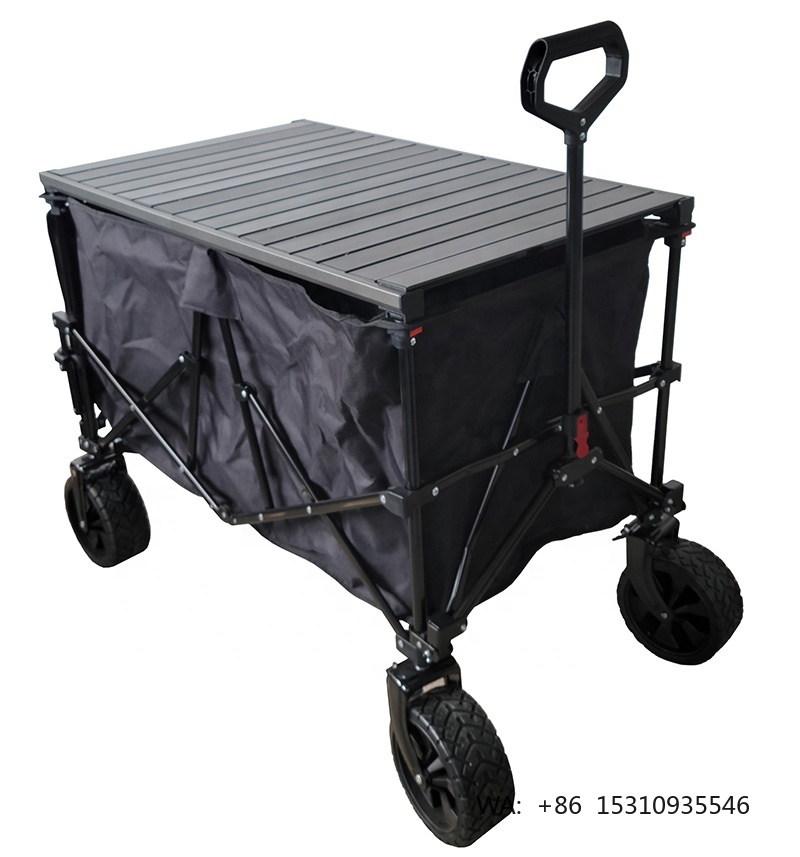 Outdoor Camping Trolley - Hurtowy składany wózek ODM z regulowanym