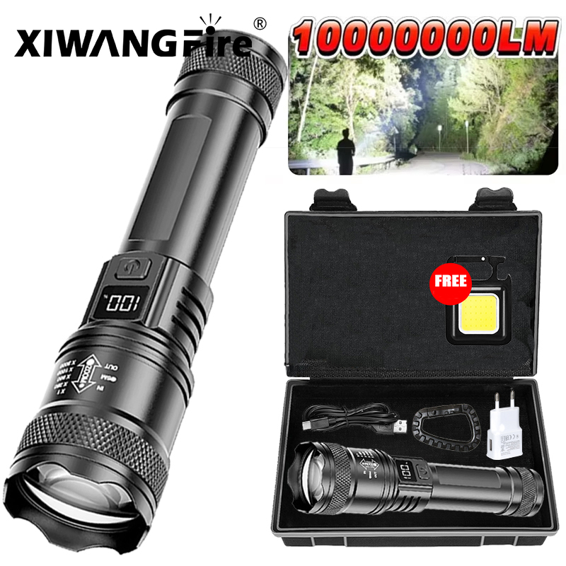 Outdoor Camping And Fishing - Ultra Jasna Latarka LED 2000LM Typ-C