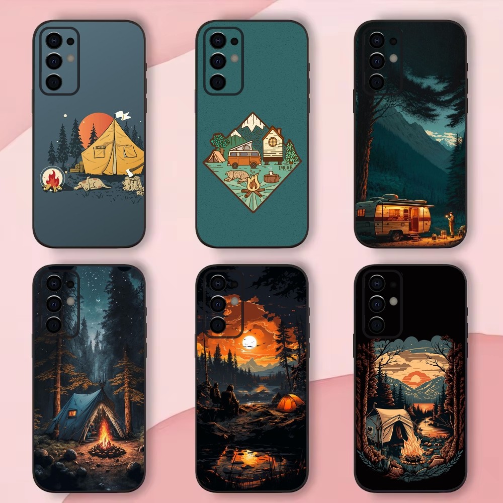 Outdoor Camping Anime - Nature outdoor camping Etui na telefon