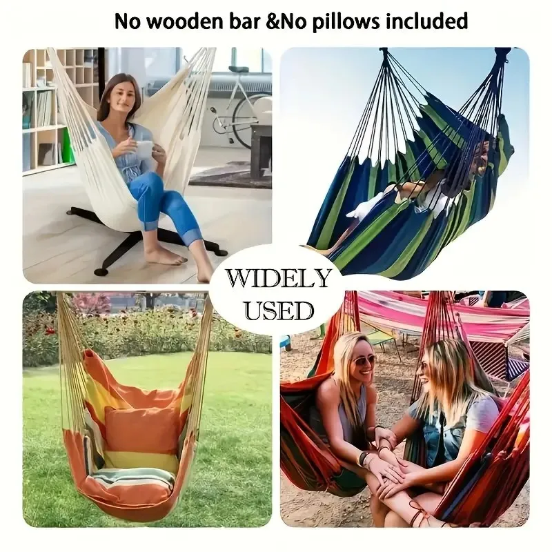 Camping Outdoor Or Indoor - Hamak Krzesło Wiszące Huśtawka do Przenośnego