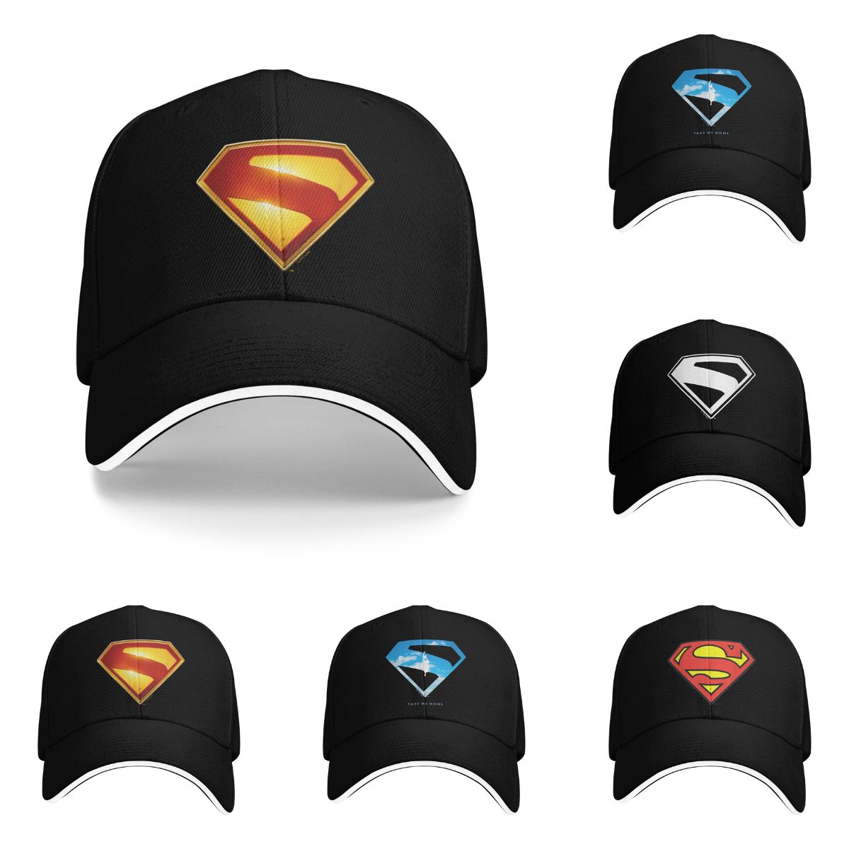 Outdoor Camping Movies - Czapka z daszkiem Superman Logo Filmowa