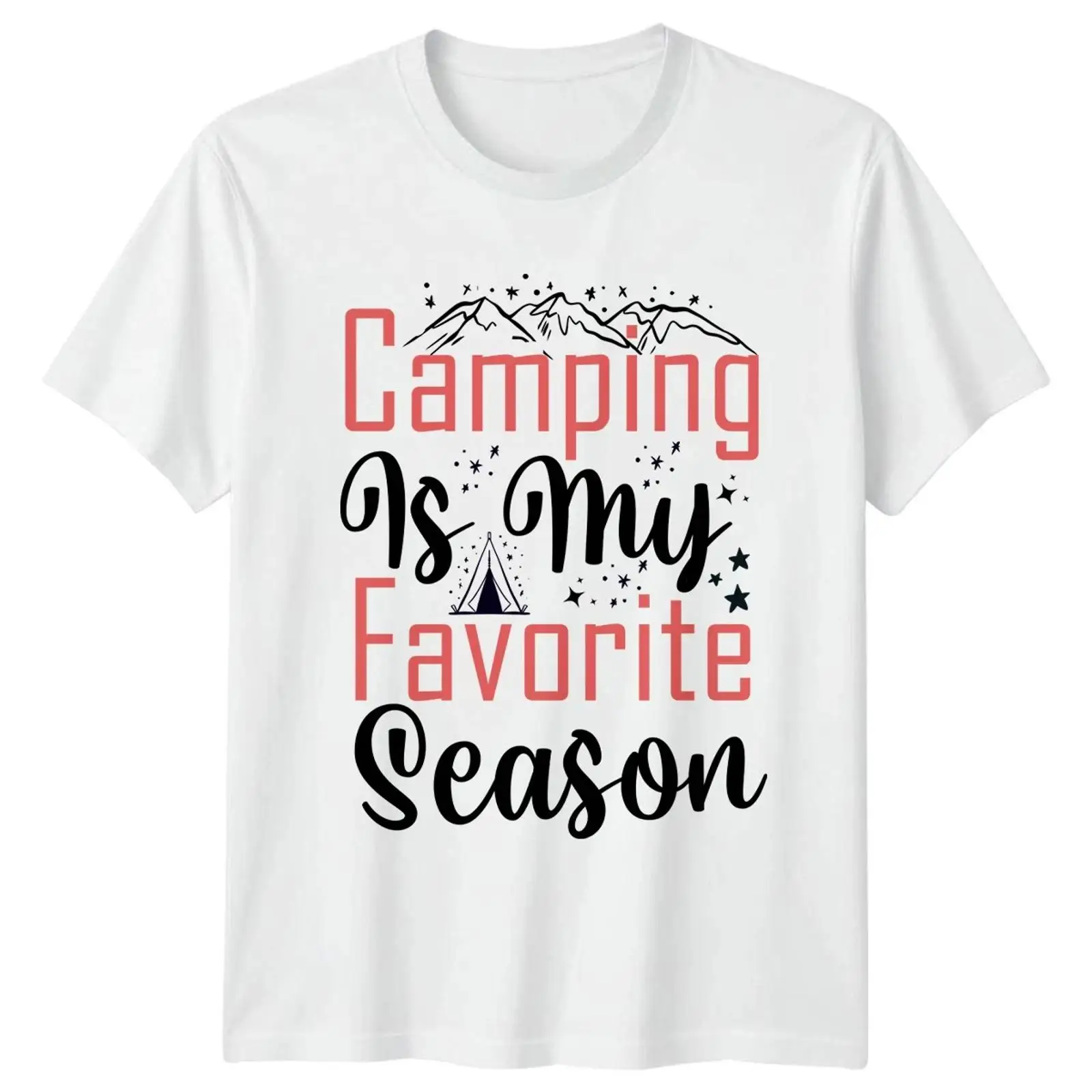 Outdoor Und Camping - Koszulka Campingowa Jest Moją Ulubioną Sezonową