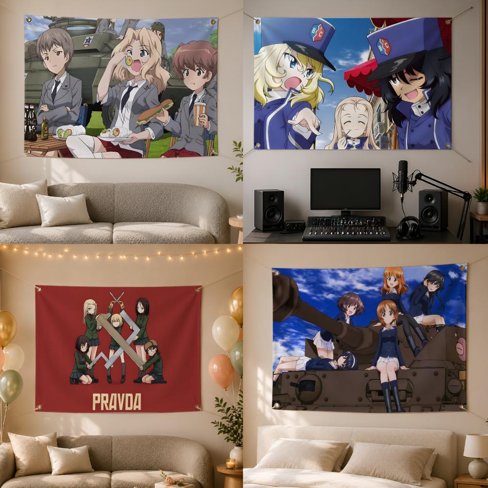 Flaga z motywem anime o dziewc – Outdoor Und Camping recenzja i cena