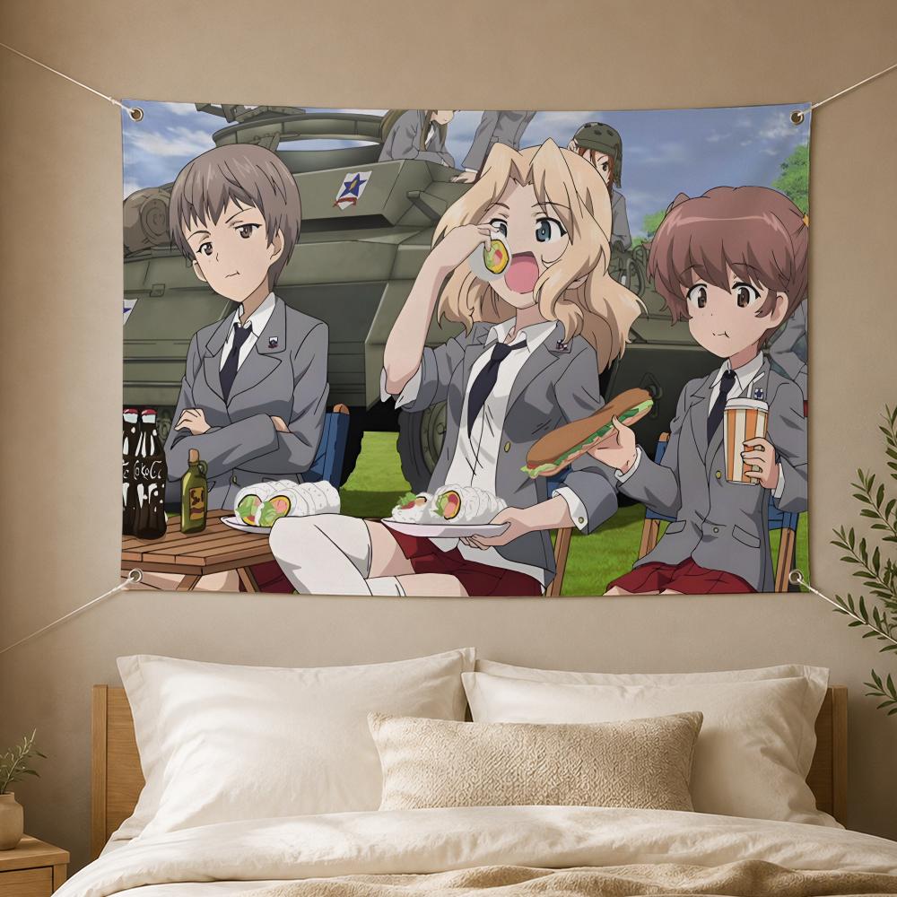 Flaga z motywem anime o dziewc – Outdoor Und Camping recenzja i cena
