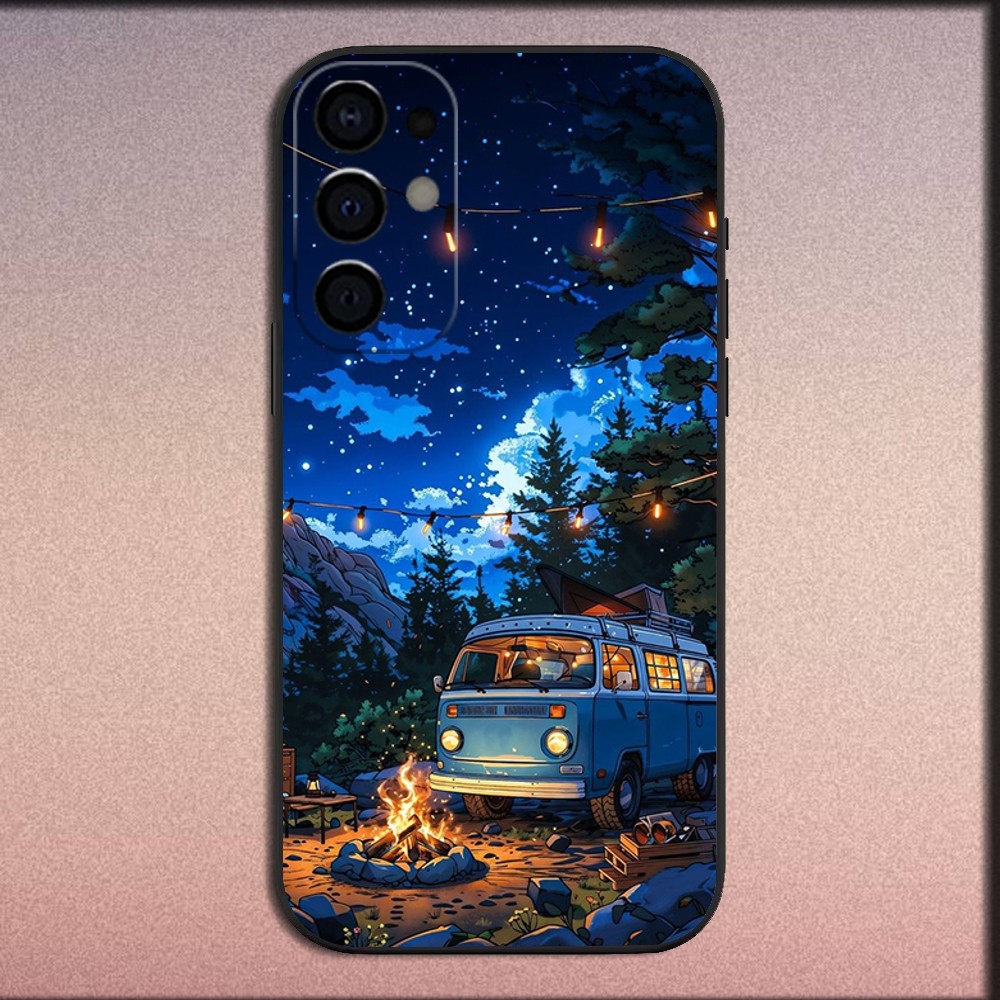 Etui na telefon Combi Van Car  – Outdoor Camping Anime recenzja i cena