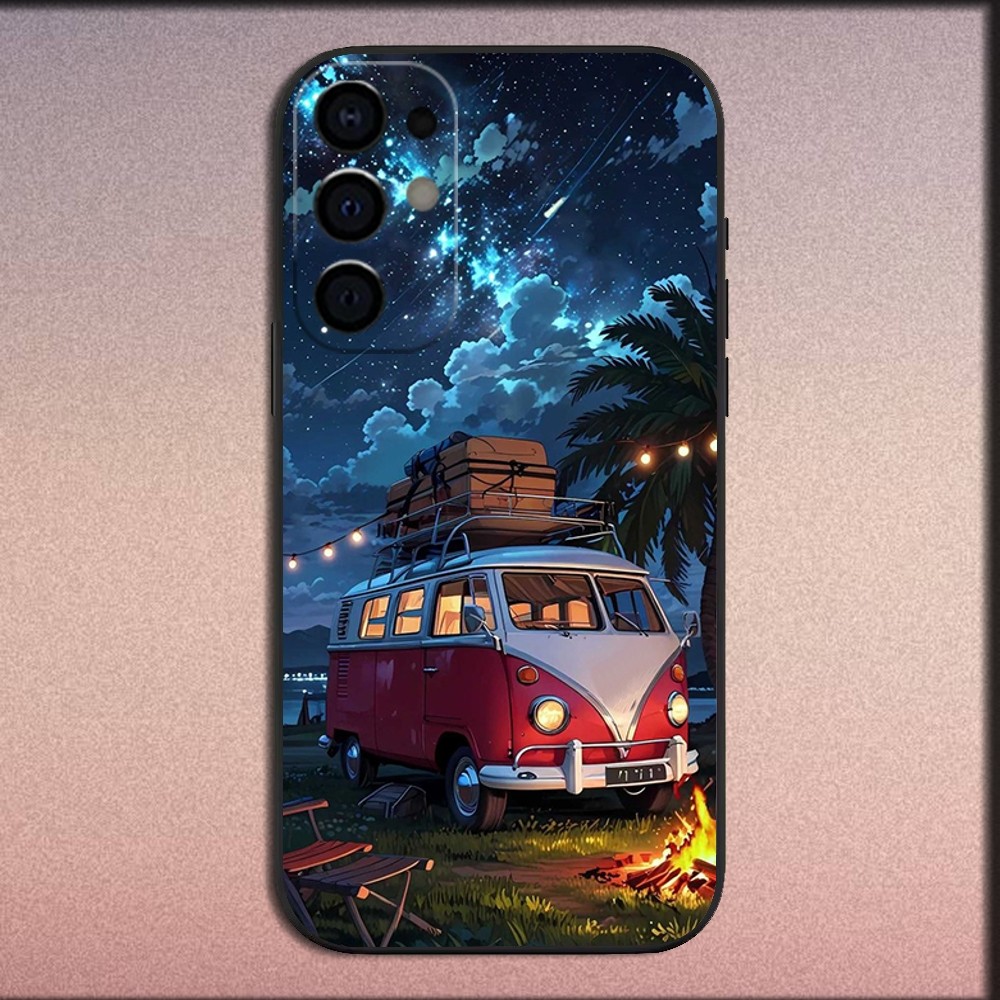 Etui na telefon Combi Van Car  – Outdoor Camping Anime recenzja i cena