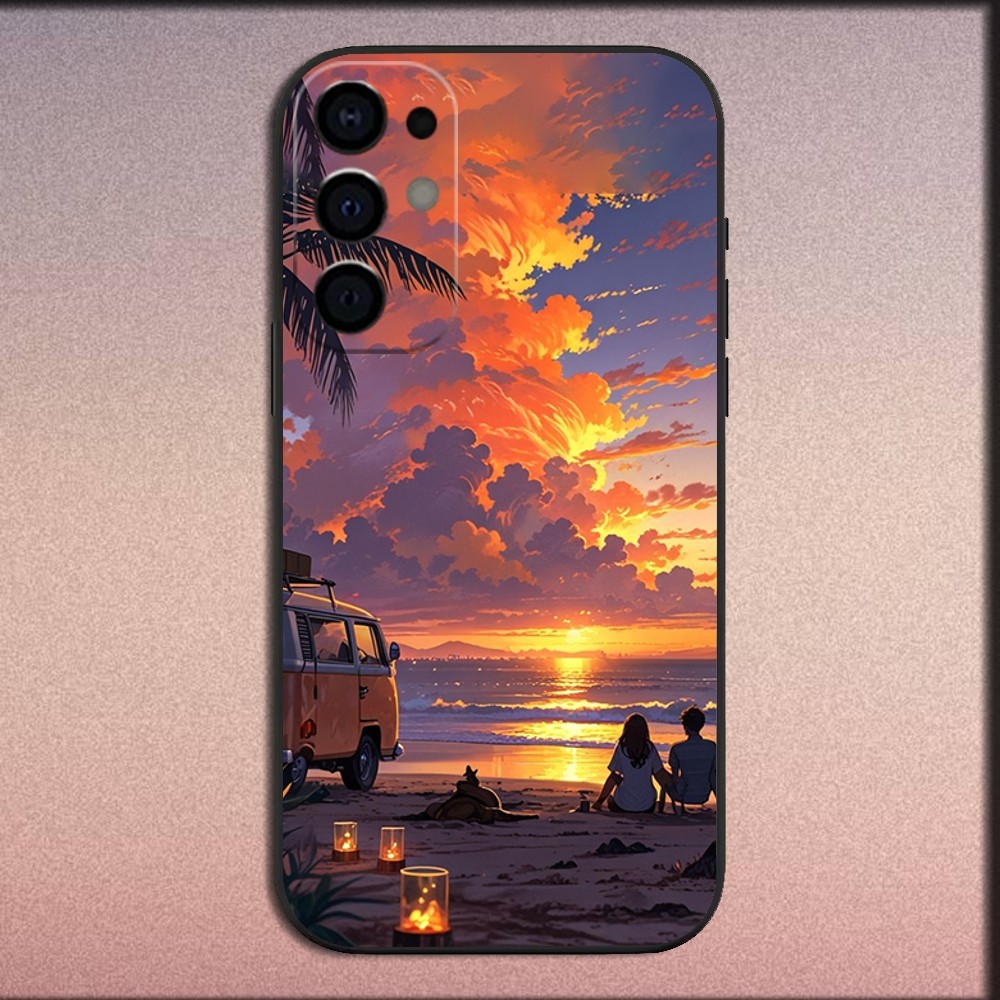 Etui na telefon Combi Van Car  – Outdoor Camping Anime recenzja i cena