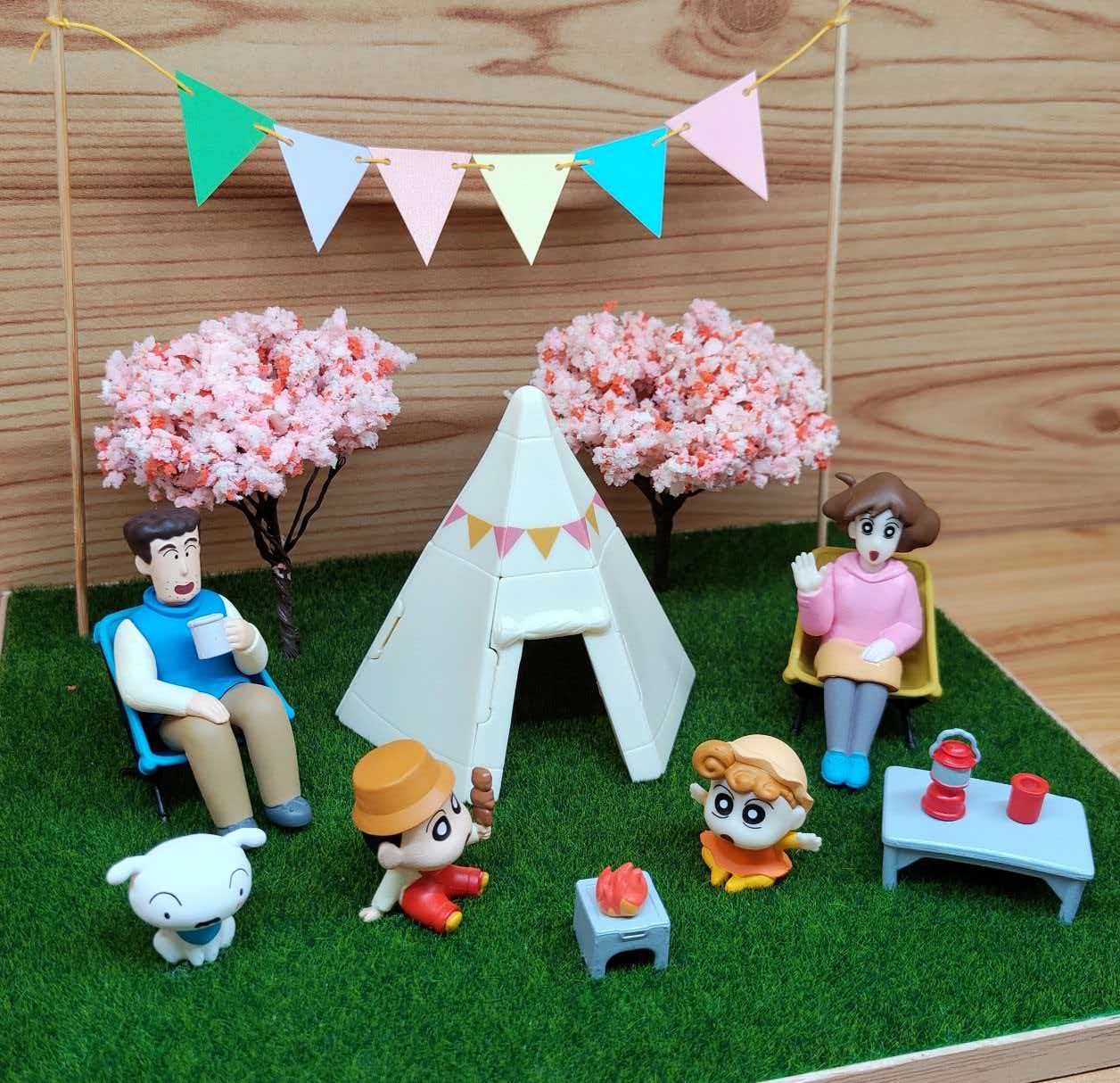 Figurki Xiaoxin Family Camping – Outdoor Camping Movies recenzja i cena
