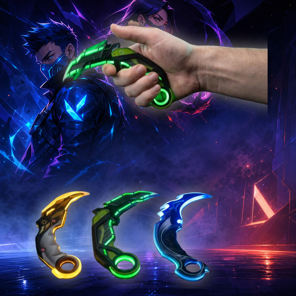 Nóż Karambit 10 cali 25 cm Val – Outdoor Camping Anime recenzja i cena