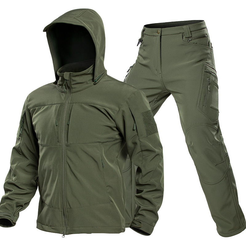 Męski taktyczny komplet softsh – Outdoor Camping Hiking recenzja i cena