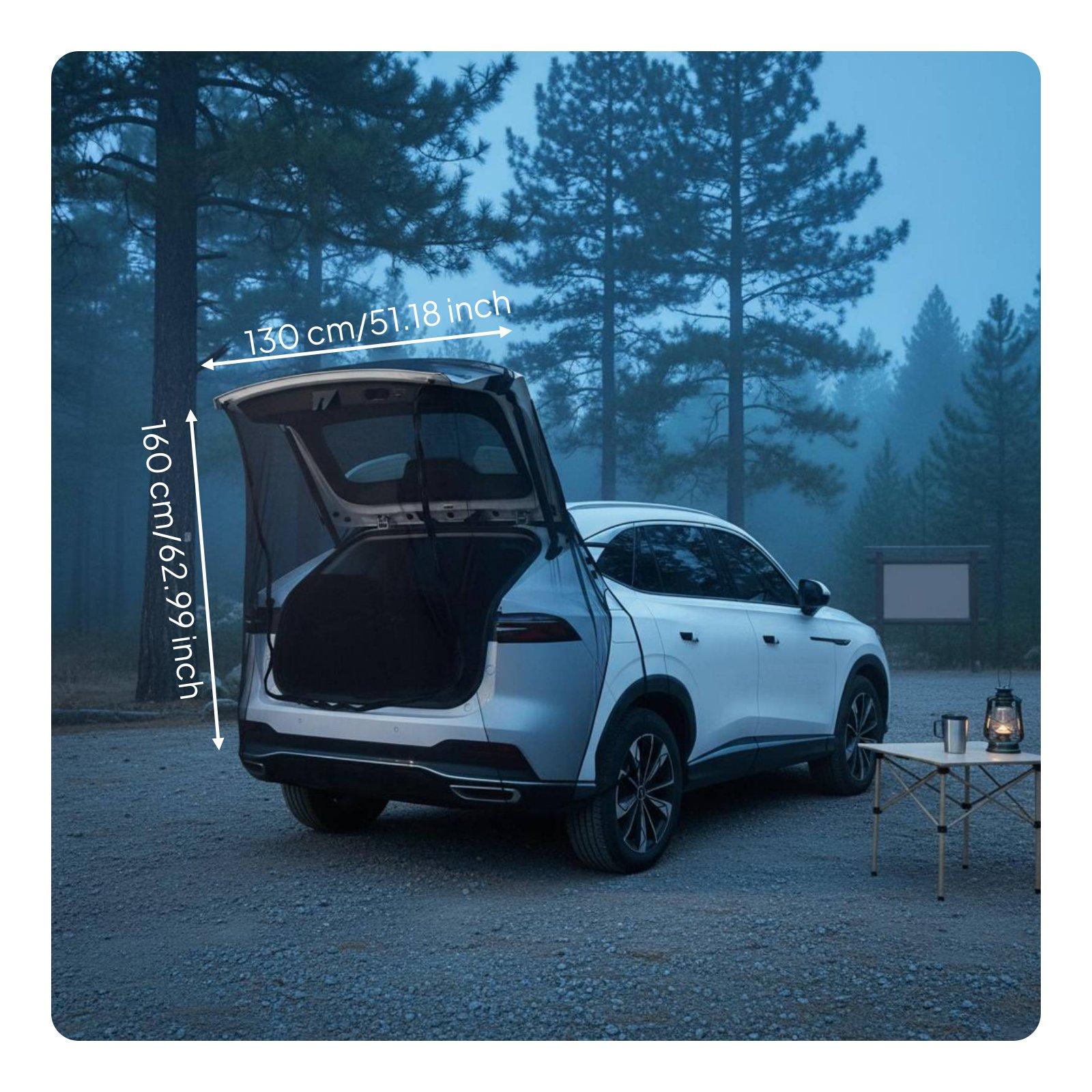 Siatka na tylną drzwię, moskit – Outdoor Camping Car Tent recenzja i cena