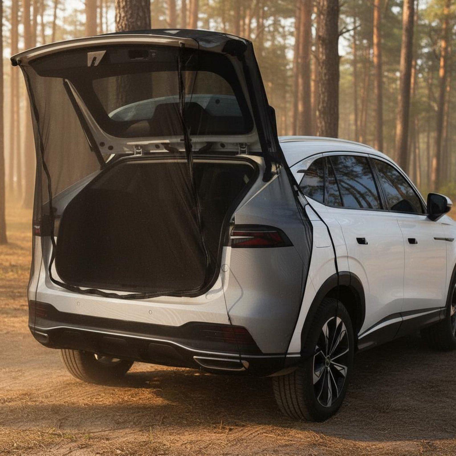 Siatka na tylną drzwię, moskit – Outdoor Camping Car Tent recenzja i cena