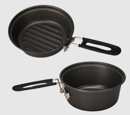 Lekki aluminiowy zestaw naczyń – Outdoor Camping Kettle recenzja i cena