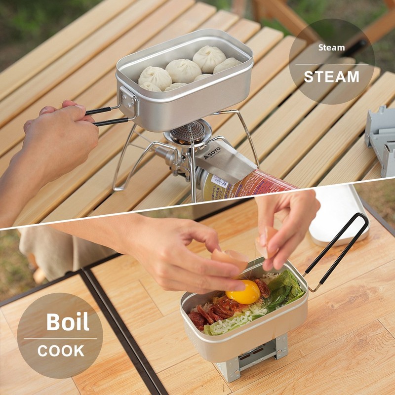 Japoński aluminiowy lunchbox n – Japanese Outdoor Camping recenzja i cena