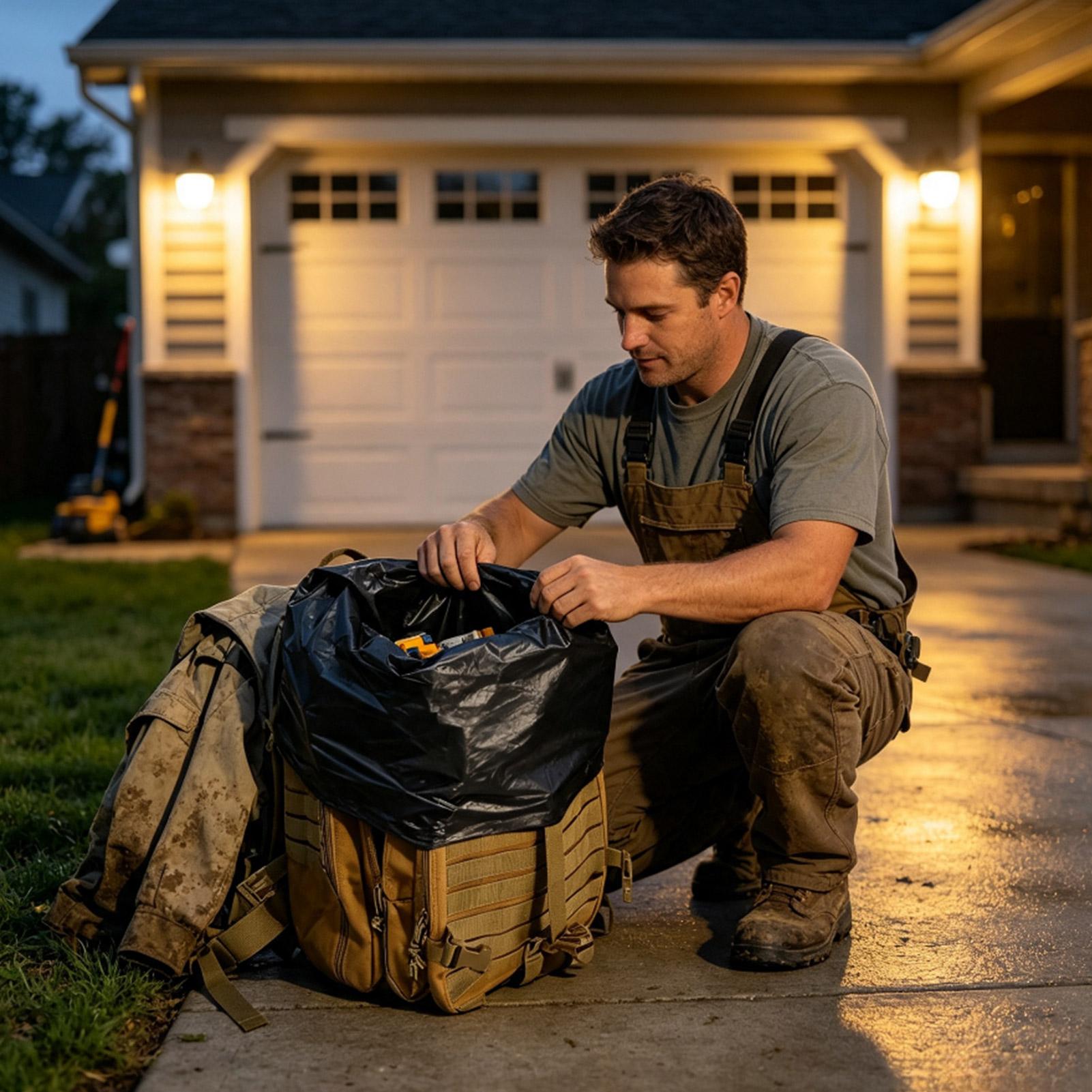 Wodoodporna wkładka do plecaka – Outdoor Camping Bag recenzja i cena