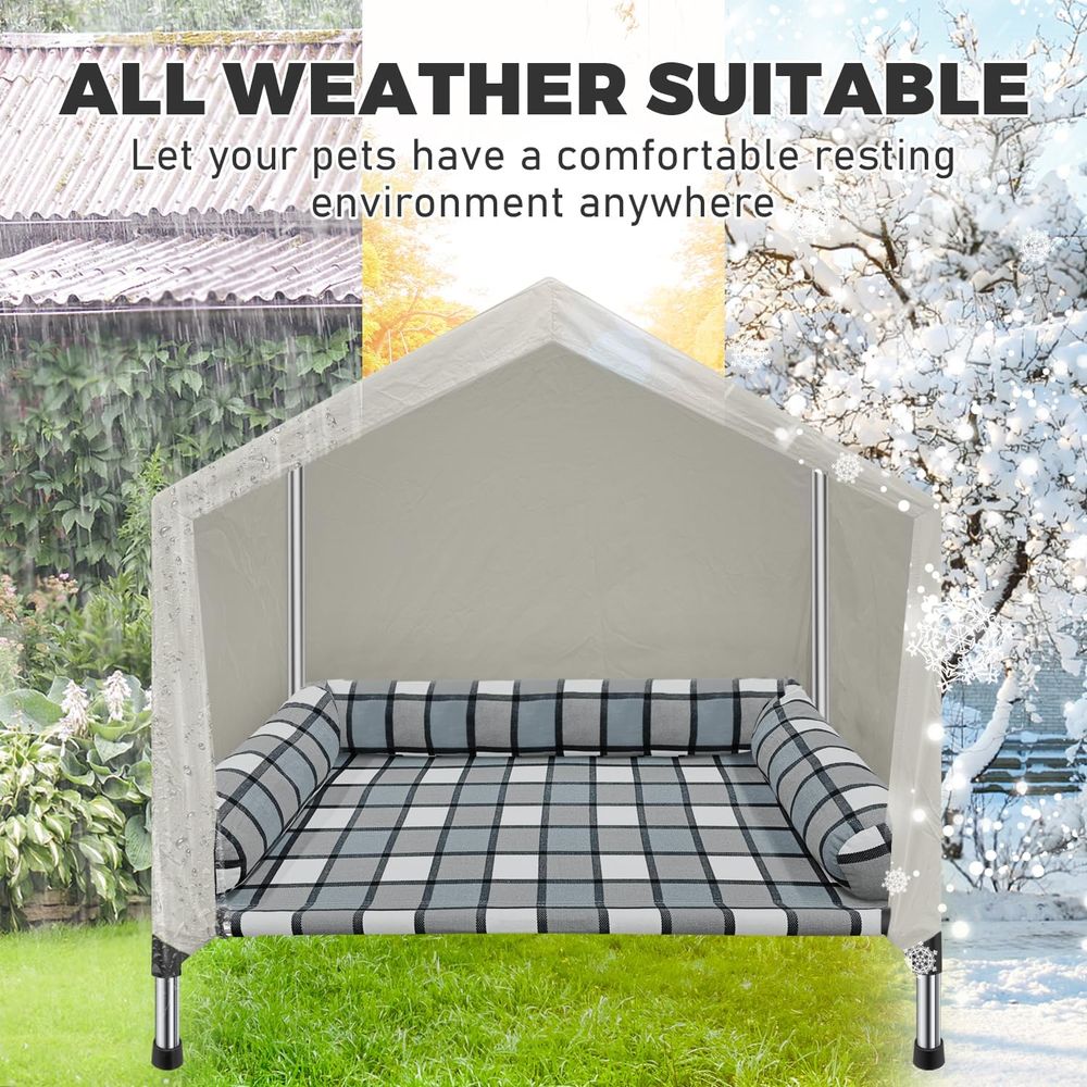 Wysokie legowisko dla psa - 2w – Camping Outdoor Or Indoor recenzja i cena