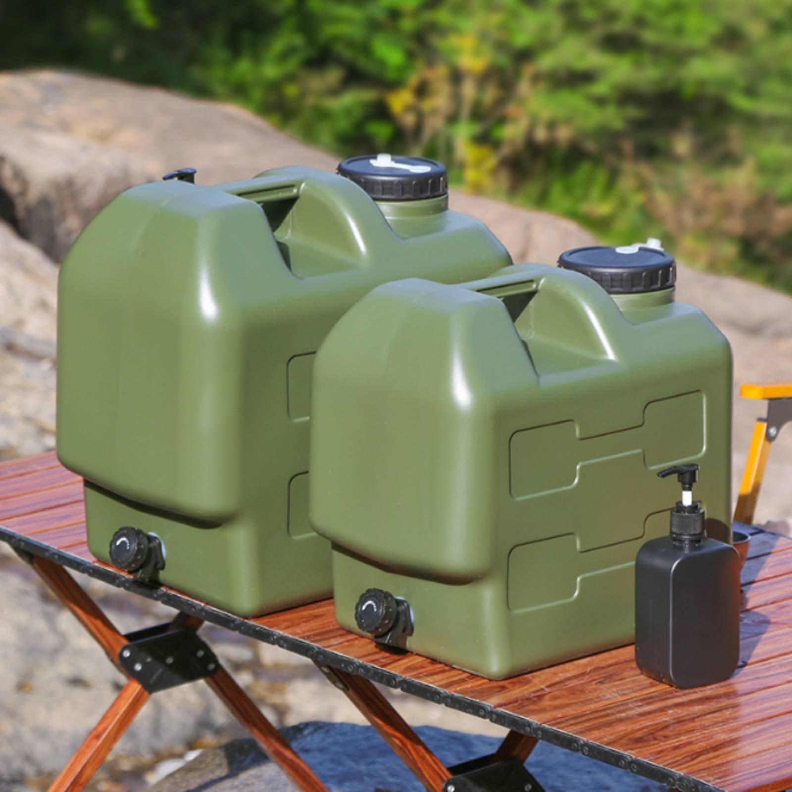Pojemnik na wodę z kranikiem,  – Outdoor Camping Food recenzja i cena