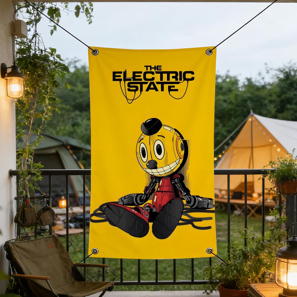 Flagi z filmu The Electric Sta – Outdoor Camping Movies recenzja i cena