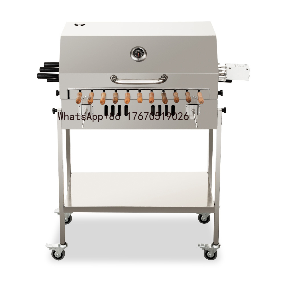 Nowoczesny Duży Grill Węglowy  – Outdoor Camping Trolley recenzja i cena