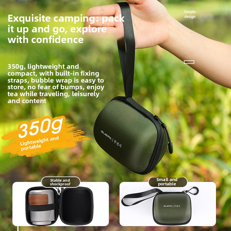 Przenośny zestaw do herbaty z  – Outdoor Camping Kettle recenzja i cena