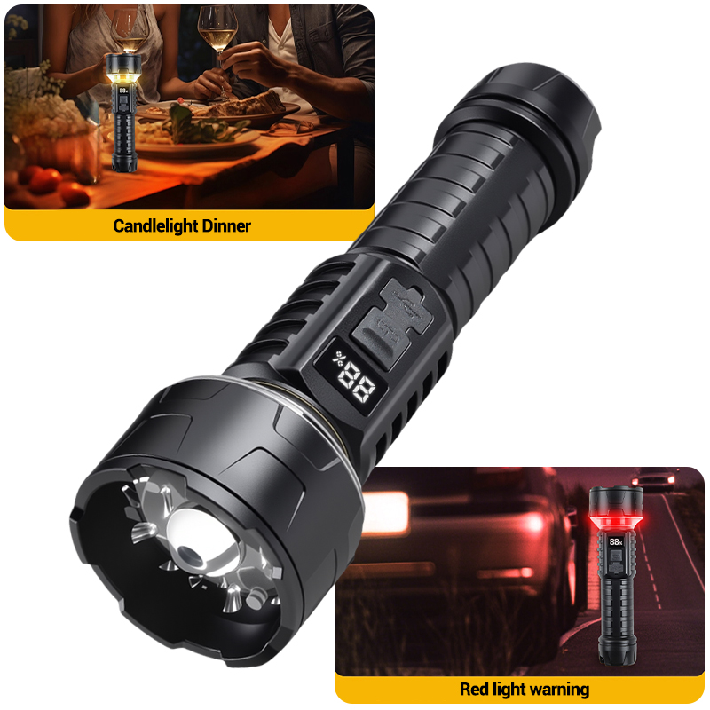 Latarka COB LED Akumulatorowa  – Outdoor Camping Hiking recenzja i cena