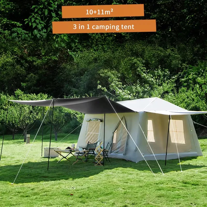Nowy model, termoizolacyjny, d – Outdoor Camping Inflatable Tent recenzja i cena