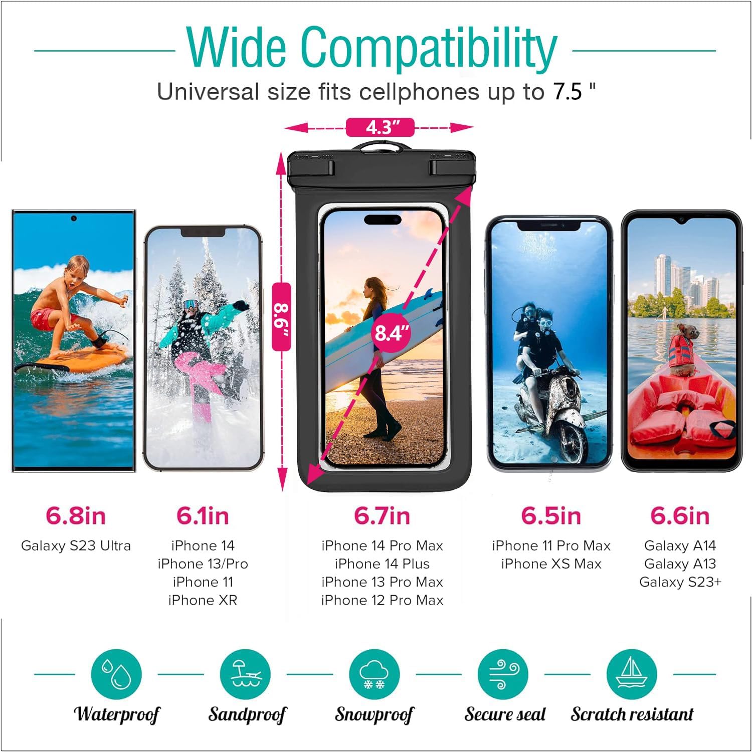 Wodoodporna torba na telefon z – Outdoor Camping Bag recenzja i cena