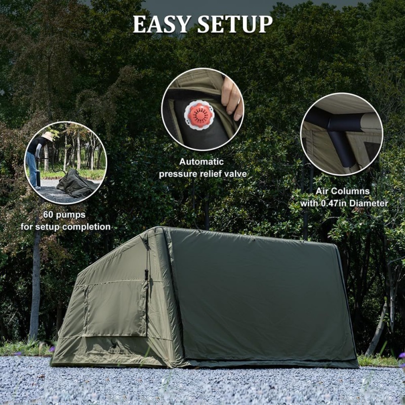 Automatyczny namiot kempingowy – Outdoor Camping Inflatable Tent recenzja i cena