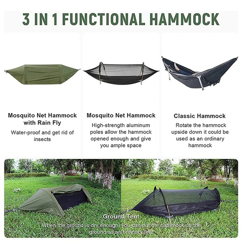 Hamak z moskitierą 3w1 z wodoo – Outdoor Camping Solo recenzja i cena