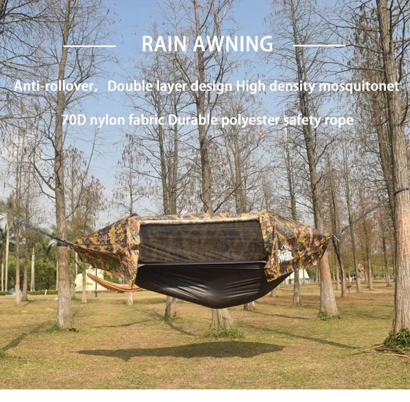 Hamak z moskitierą 3w1 z wodoo – Outdoor Camping Solo recenzja i cena