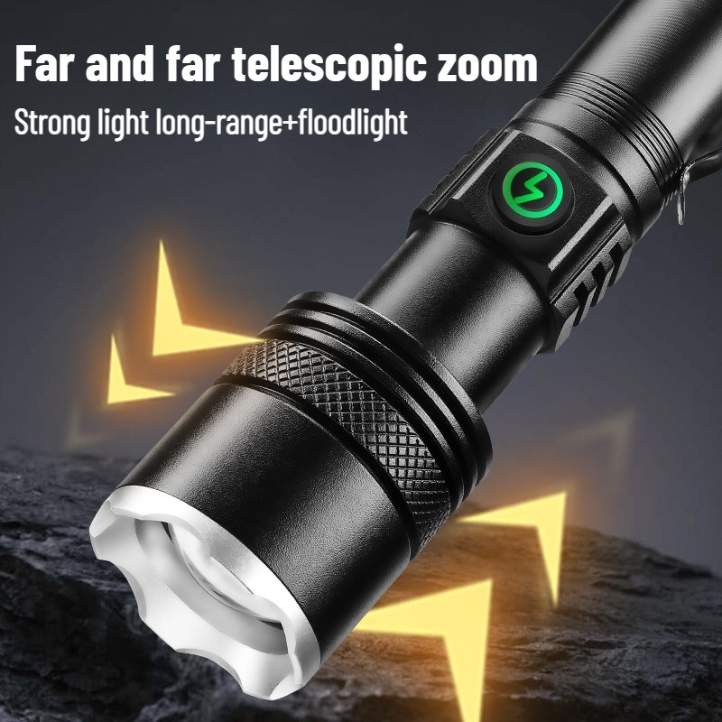 Akumulatorowa latarka LED z re – Outdoor Camping Hiking recenzja i cena