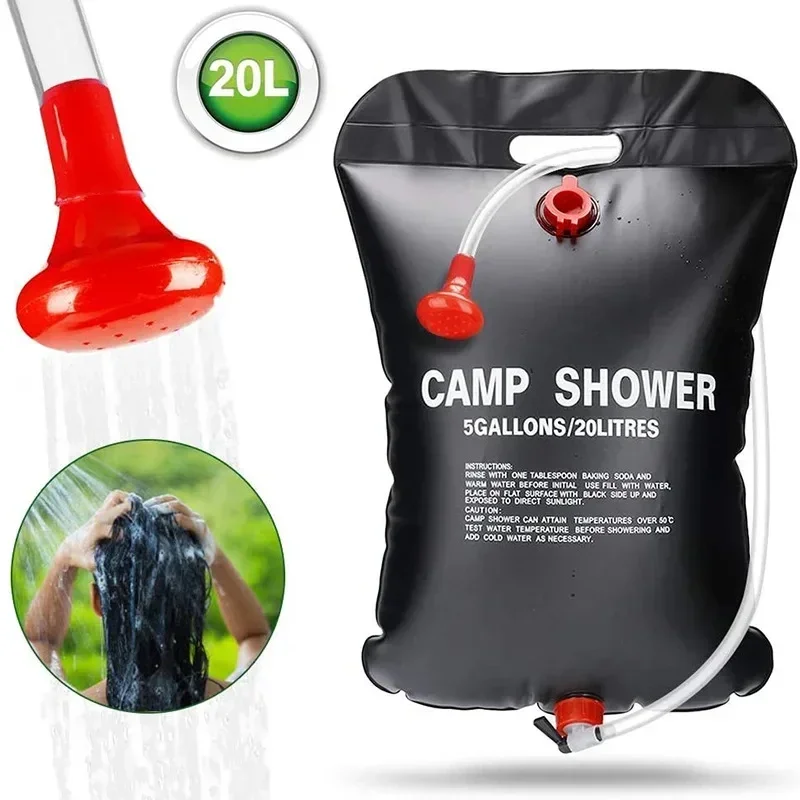 Duża, 20-litrowa torba pryszni – Outdoor Camping Utensils recenzja i cena