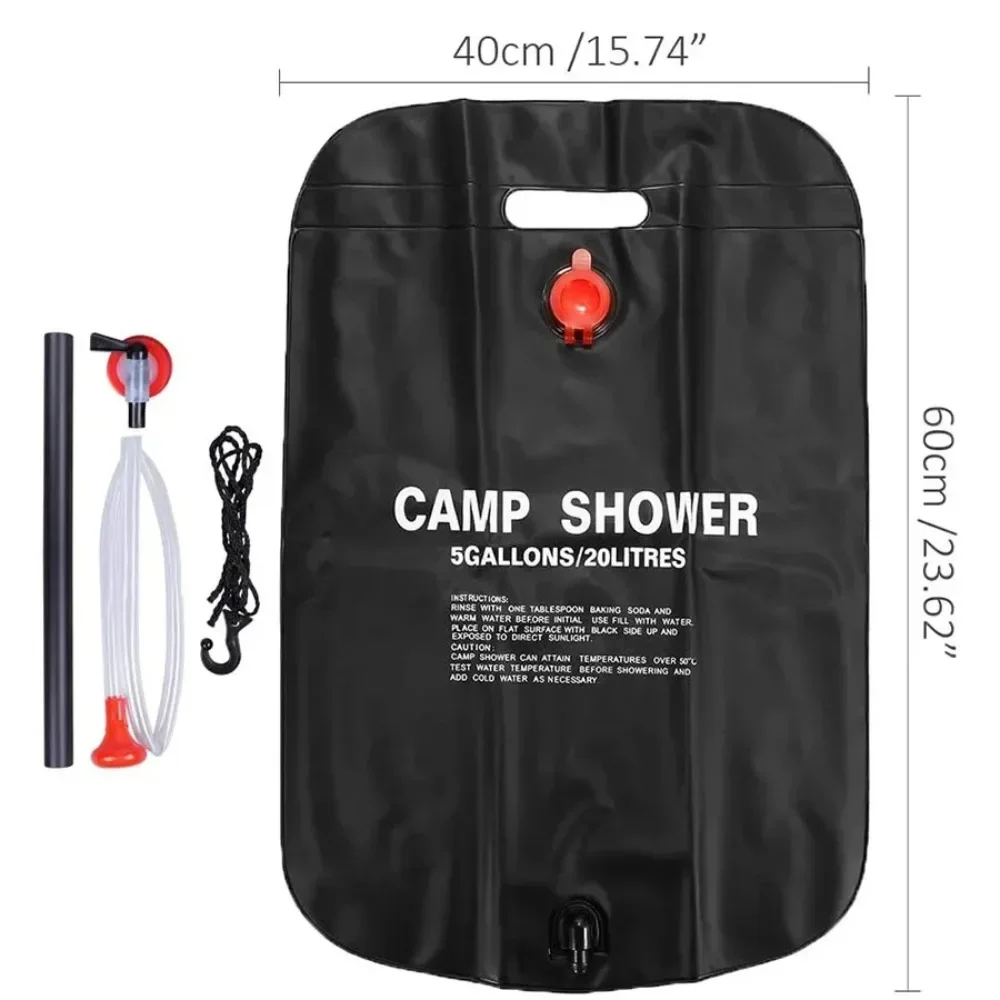 Duża, 20-litrowa torba pryszni – Outdoor Camping Utensils recenzja i cena