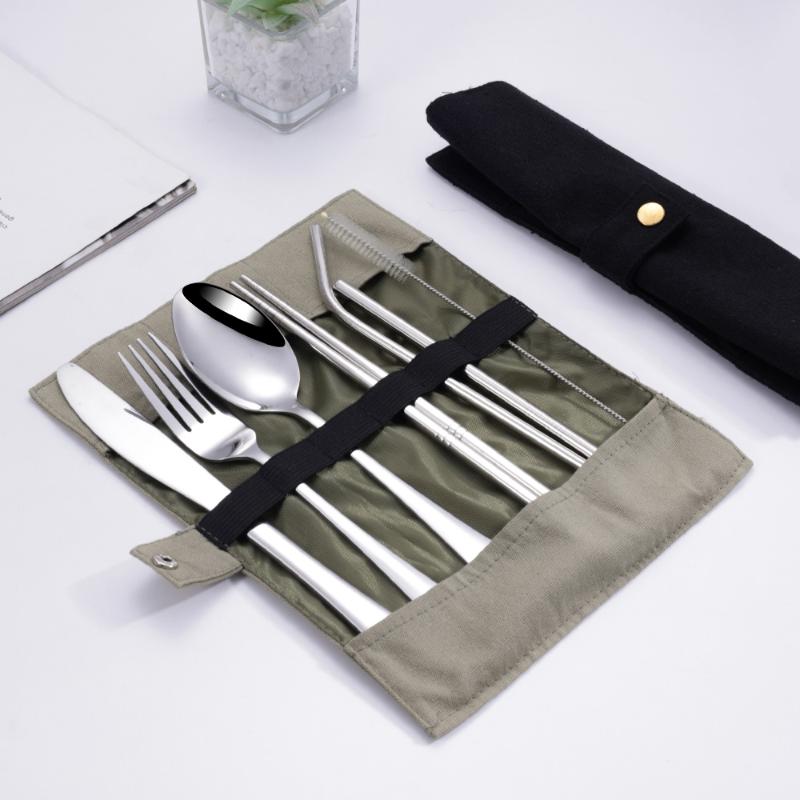 8-częściowy zestaw sztućców po – Camp Utensil Set recenzja i cena