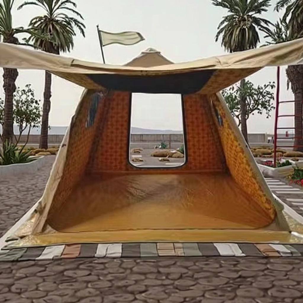 Namiot dmuchany w stylu arabsk – Outdoor Camping Inflatable Tent recenzja i cena