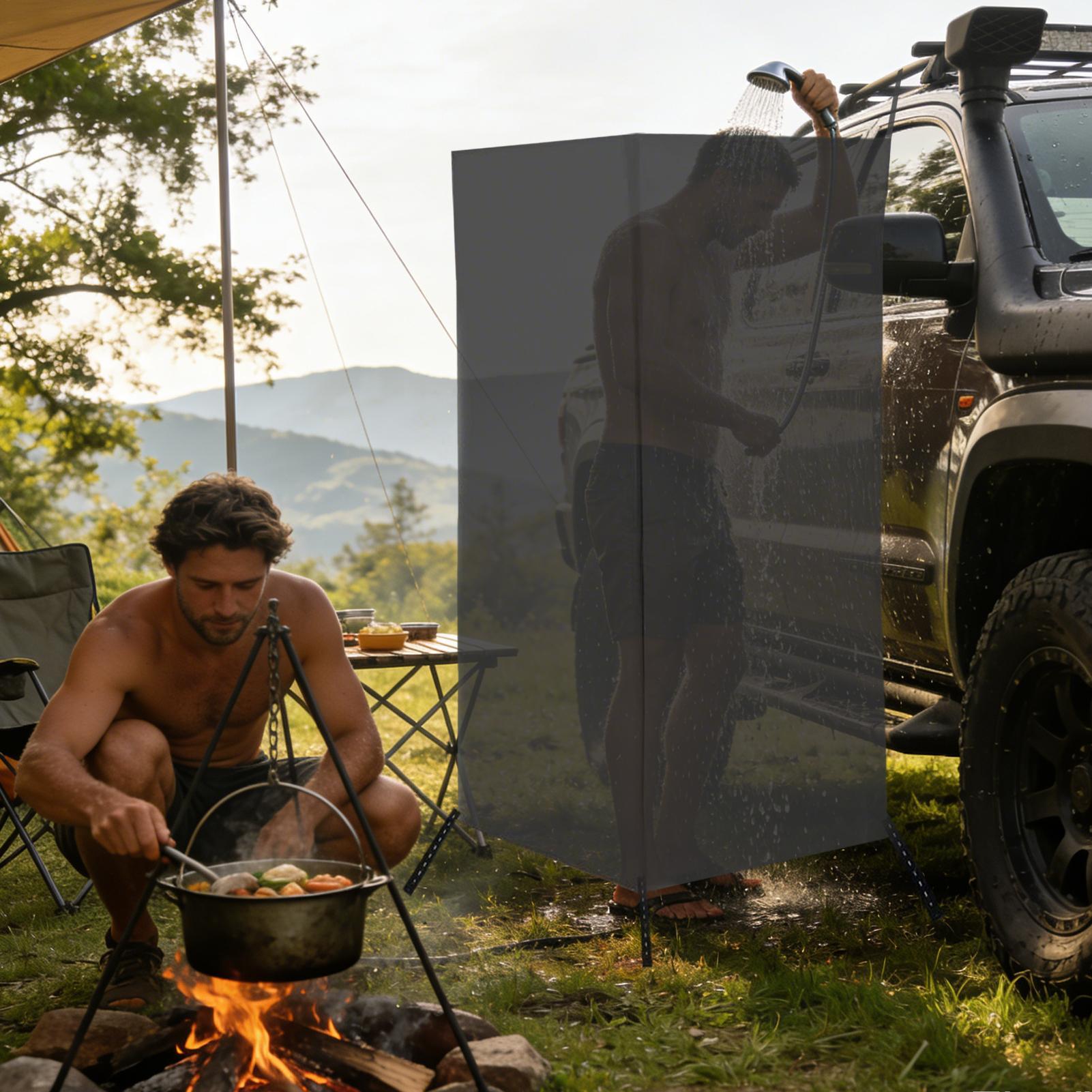 Przenośna kabina do przebieran – Outdoor Camping Car Tent recenzja i cena