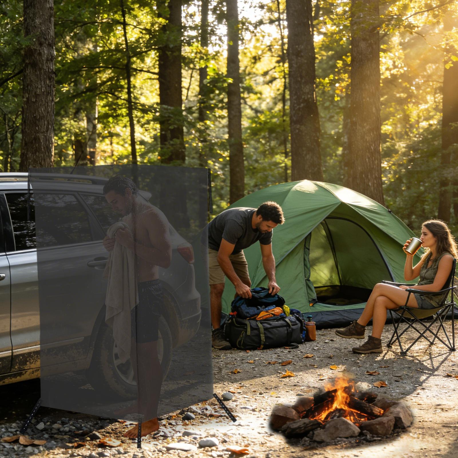 Przenośna kabina do przebieran – Outdoor Camping Car Tent recenzja i cena